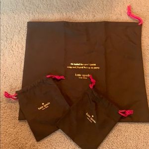 Kate spade dust bags